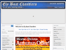 Tablet Screenshot of elyboatchandlers.com